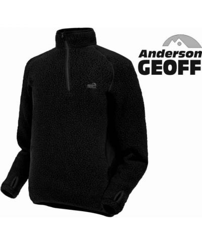 Pulóver Thermal 3 Geoff Anderson, čierny