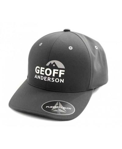 Šiltovka Geoff Anderson FlexFit Delta, šedá