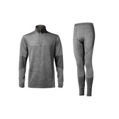 Pulover + spodky Geoff Anderson WizWool 210, šedé