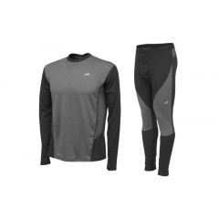 Pulover + spodky Geoff Anderson WizWool 150, šedé