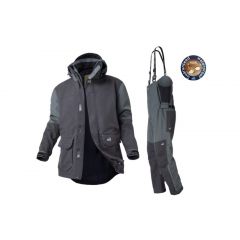 Bunda a nohavice DOZER+URUS ROUGH set Geoff Anderson, čierne